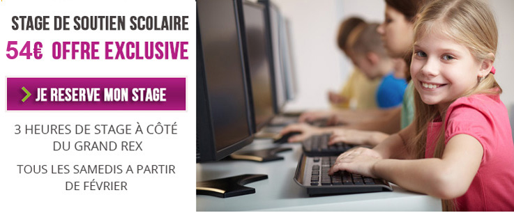 stages de soutien scolaire